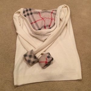 Burberry BRIT XS cashmere zip hoodie